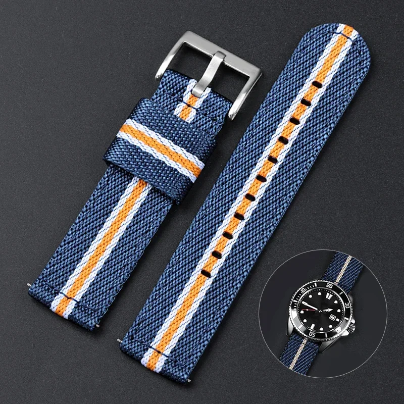 Nato Strap Nylon - الإفراج السريع النايلون حزام ل تيودور