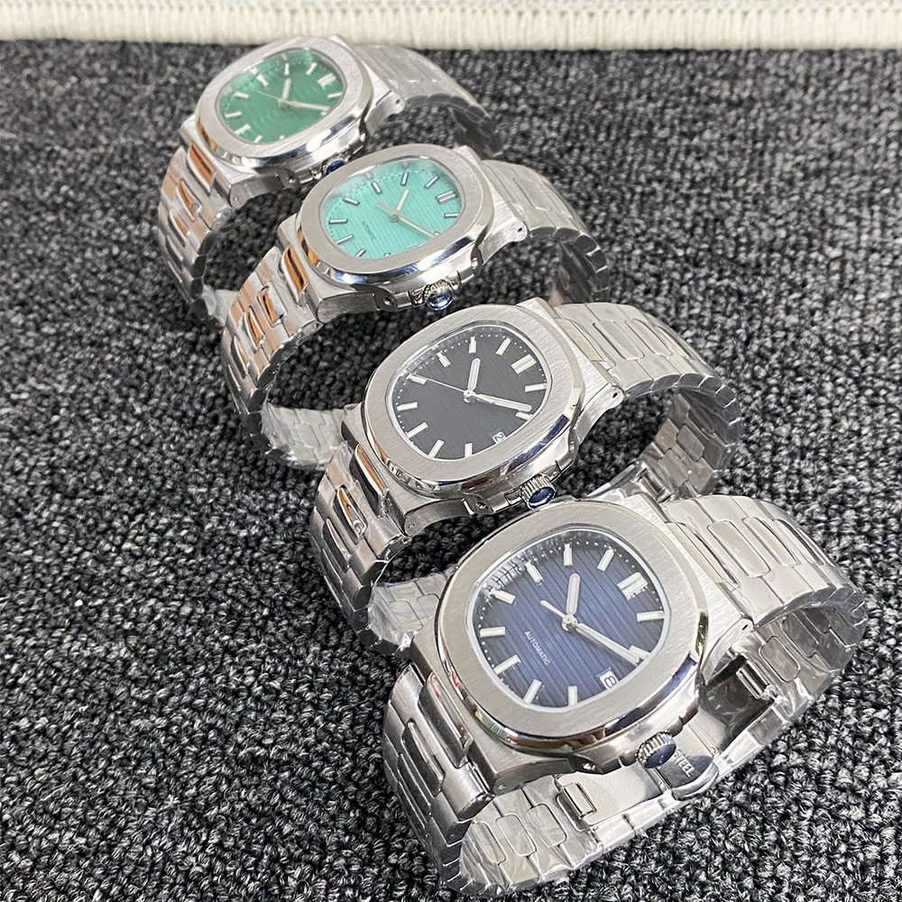 Patek Philippe Watch Nautilus - ساعة رجالية فاخرة 2024 بقطر 42