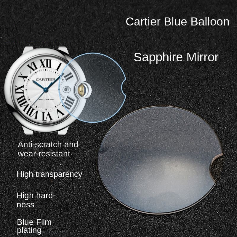 سطح عدسة مفتوحة من البالون الأ - مراجعة Cartier Watch Ballon Bleu وسعره