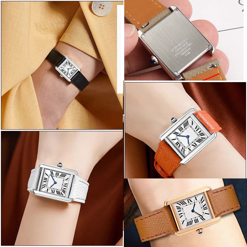 حزام ساعة لكارتييه سانتوس-دومو - مراجعة Cartier Watch Tank وسعره