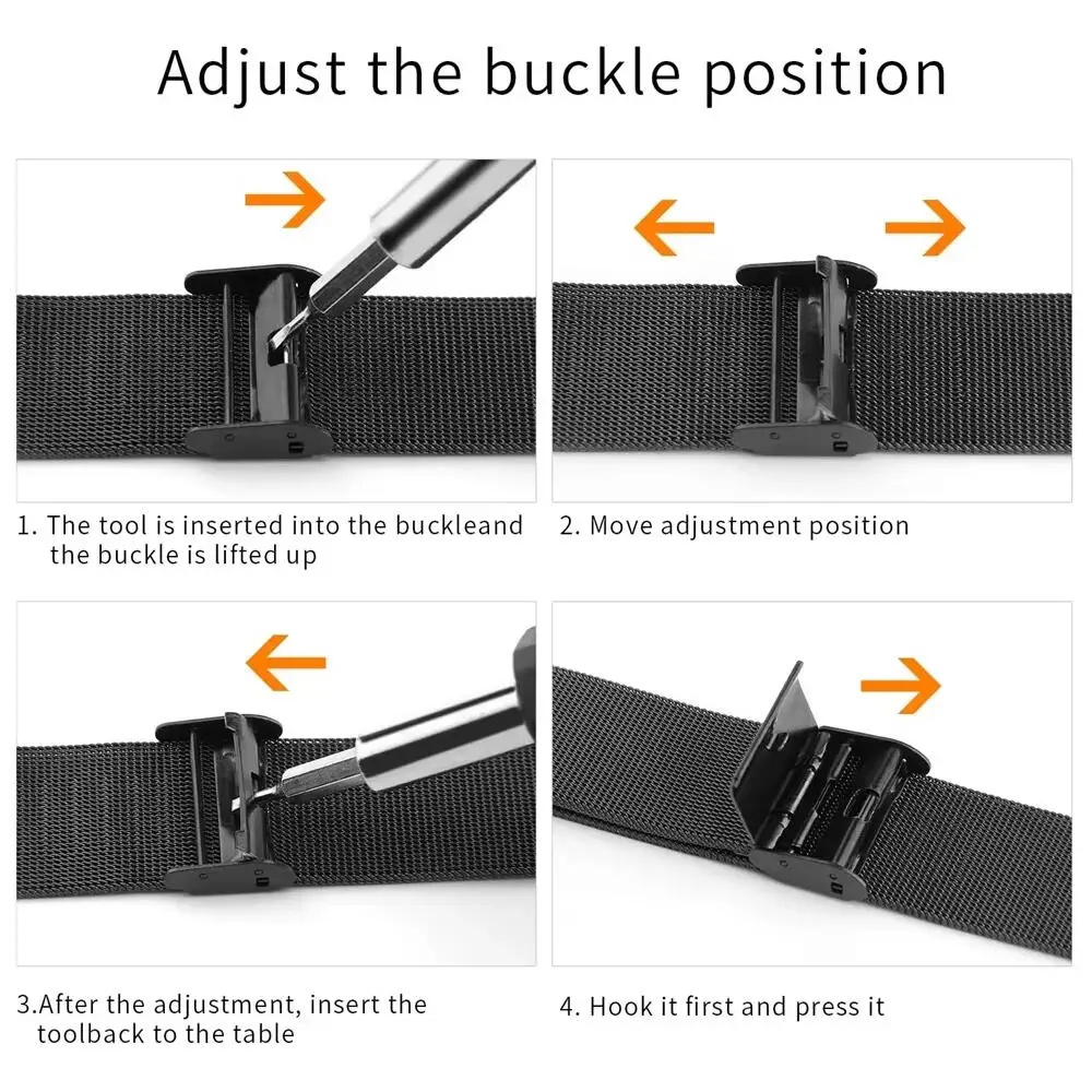 أربطة معدنية لسوار Garmin Venu - مراجعة Mesh Strap Metal وسعره