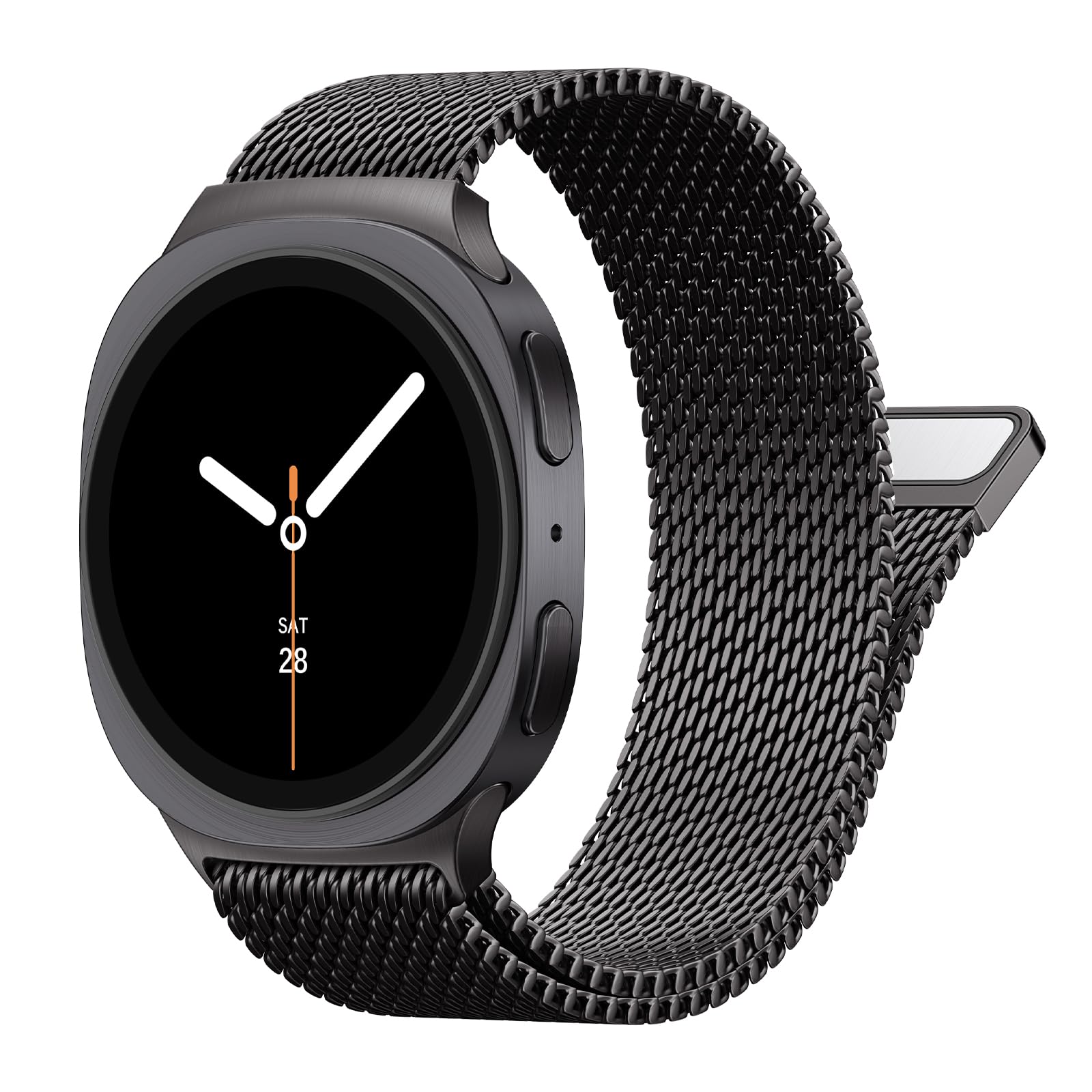 حزام ميلانيز لووب لساعة سامسون - مراجعة Milanese Loop Magnetic وسعره