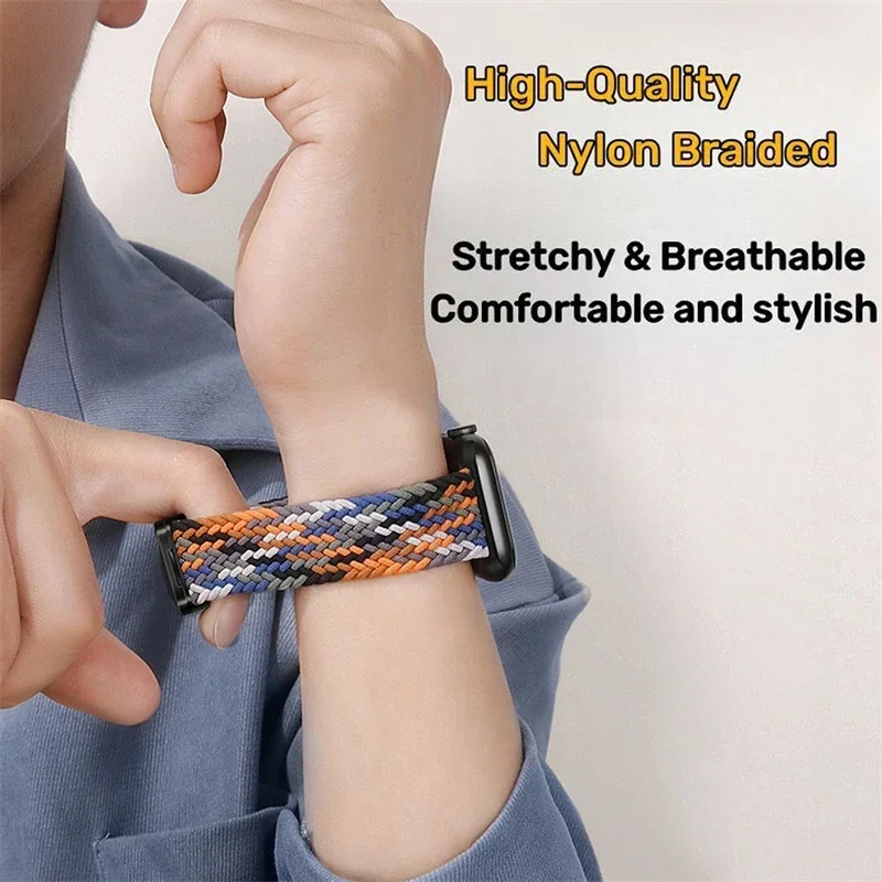 حزام نايلون مضفر قابل للتعديل  - مراجعة Milanese Loop Magnetic وسعره
