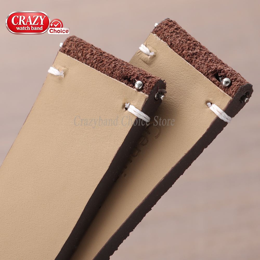 حزام ساعة من الجلد المدبوغ بعر - مراجعة Suede Strap Watch وسعره