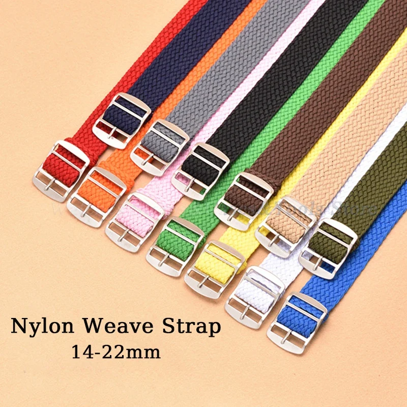 النايلون نسج حزام ساعة اليد ل  - مراجعة Perlon Strap Woven وسعره