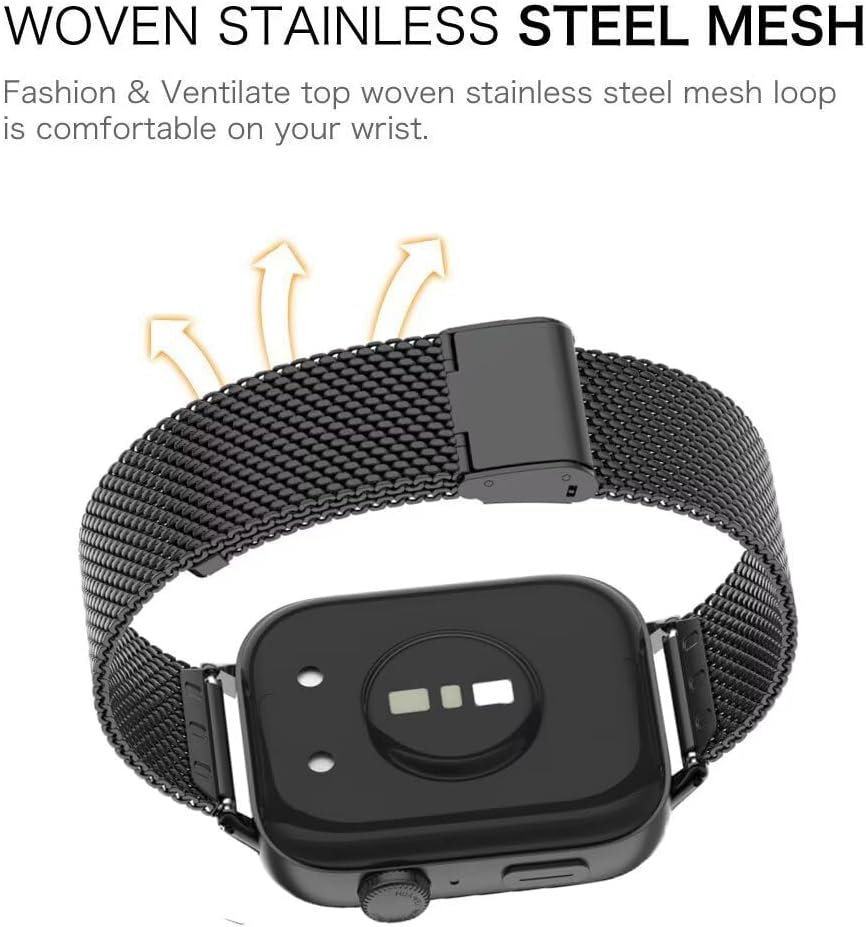 حزام شبكي لساعة ريدمي واتش 6 أ - مراجعة Mesh Strap Metal وسعره