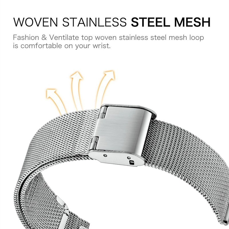 حزام شبكي لساعة ريدمي واتش 6 أ - مراجعة Mesh Strap Metal وسعره