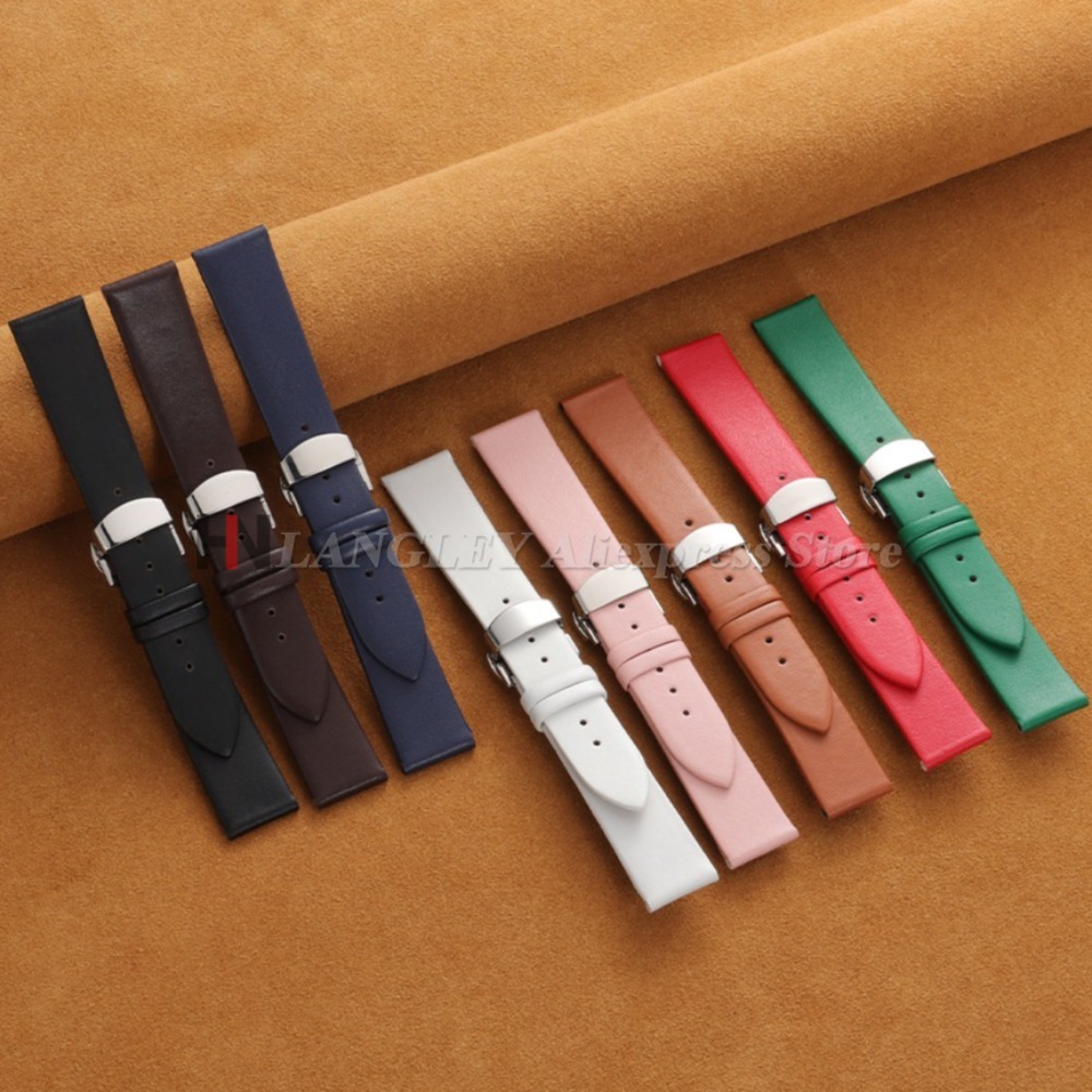 حزام ساعة من جلد العجل بعرض 12 - مراجعة Suede Strap Watch وسعره