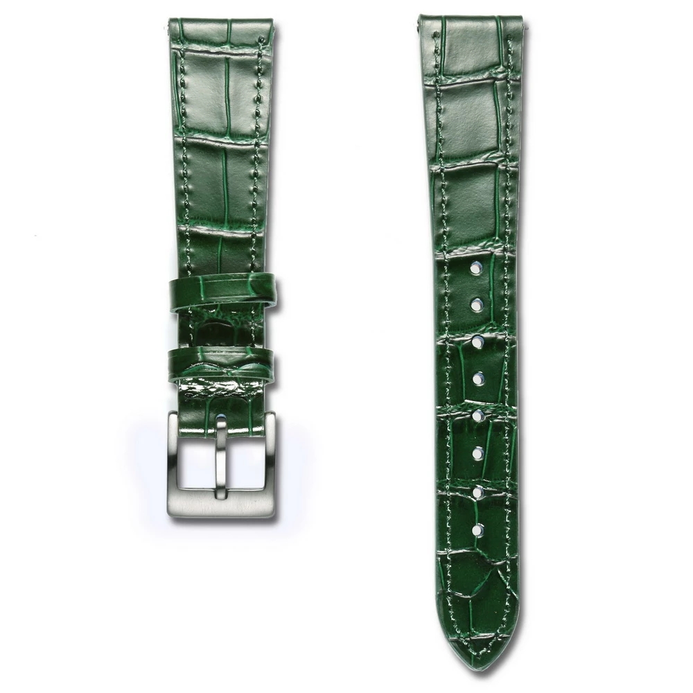 HEMSUT جودة عالية جلد طبيعي حز - مراجعة Suede Strap Watch وسعره