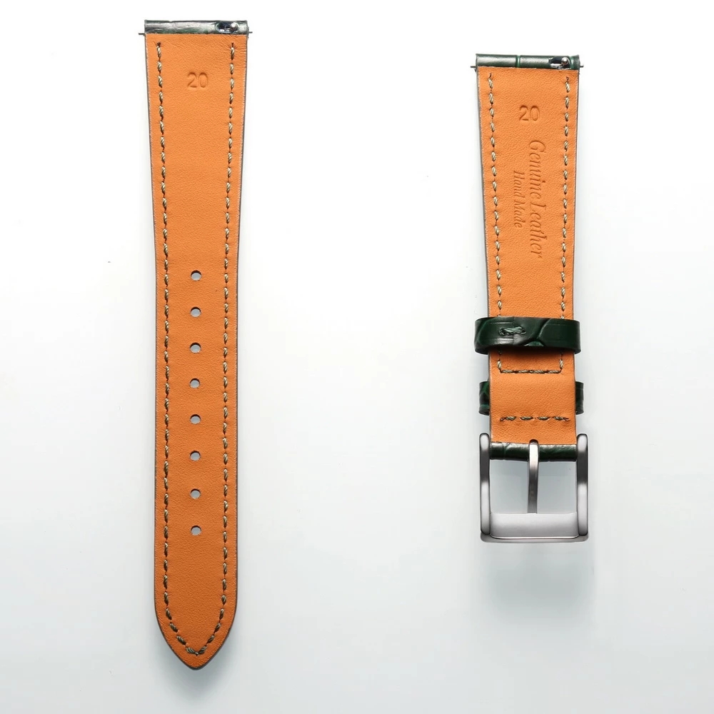 HEMSUT جودة عالية جلد طبيعي حز - مراجعة Suede Strap Watch وسعره