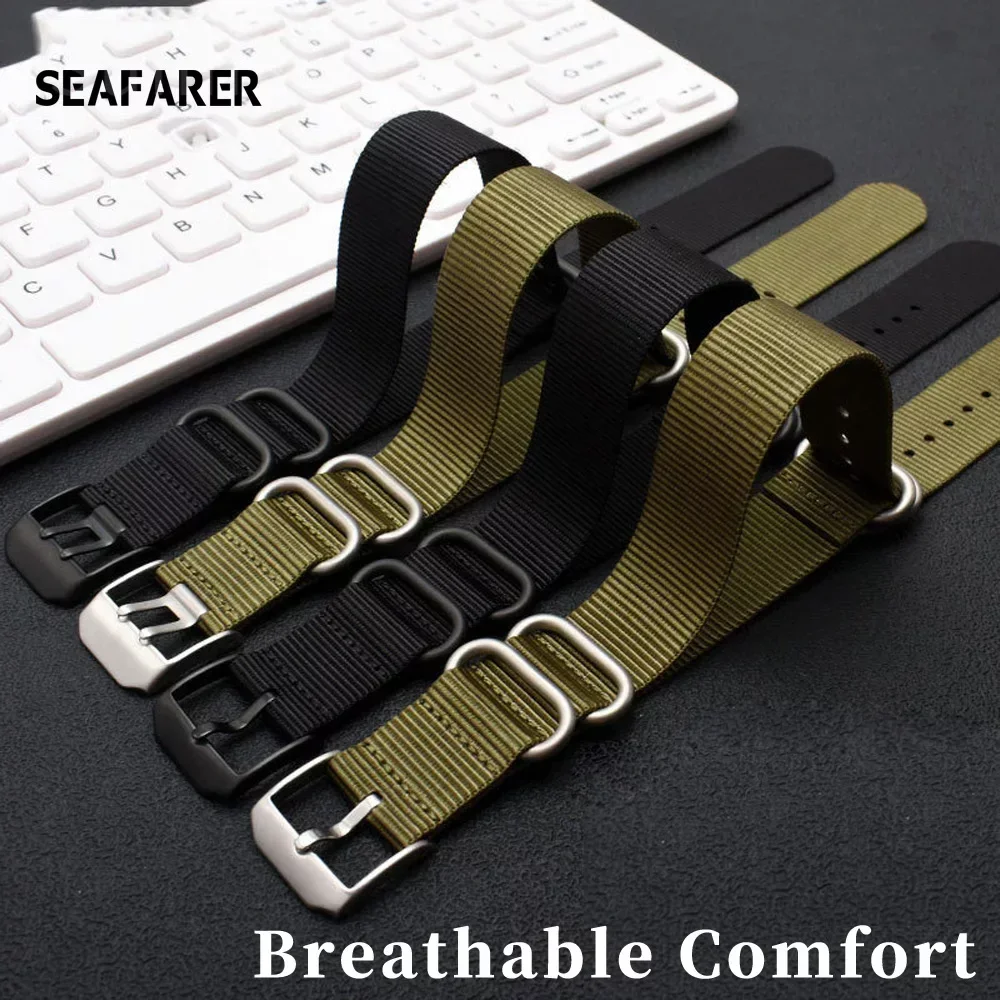 النايلون حزام ساعة اليد بيرلون - مراجعة Perlon Strap Woven وسعره